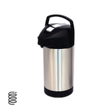 2.5L SS Exterior/Liner Airpot With Lever Handle