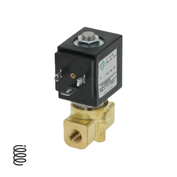 ODE Inlet Solenoid 2 way in-line 1/8" with coil 230V