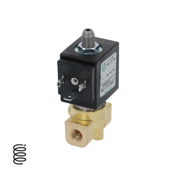 ODE Inlet Solenoid 3 way in-line 1/8" with coil 220V