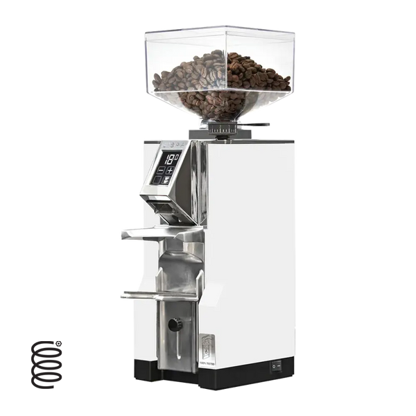 Eureka Mignon Libra Espresso Grinder w/ Grind by Weight - White