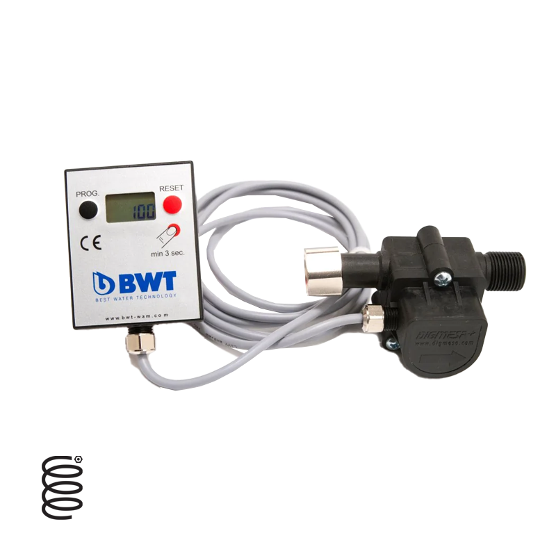 BWT Bestmax Aqua Meter - Flowmeter w/ LCD Display