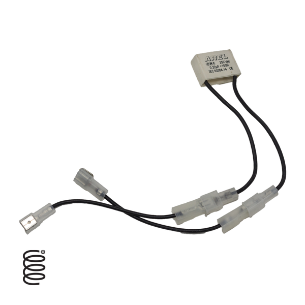 BE 7663012R - Filter RC Interference - 0.22µF - 100 OHM - BEZZERA