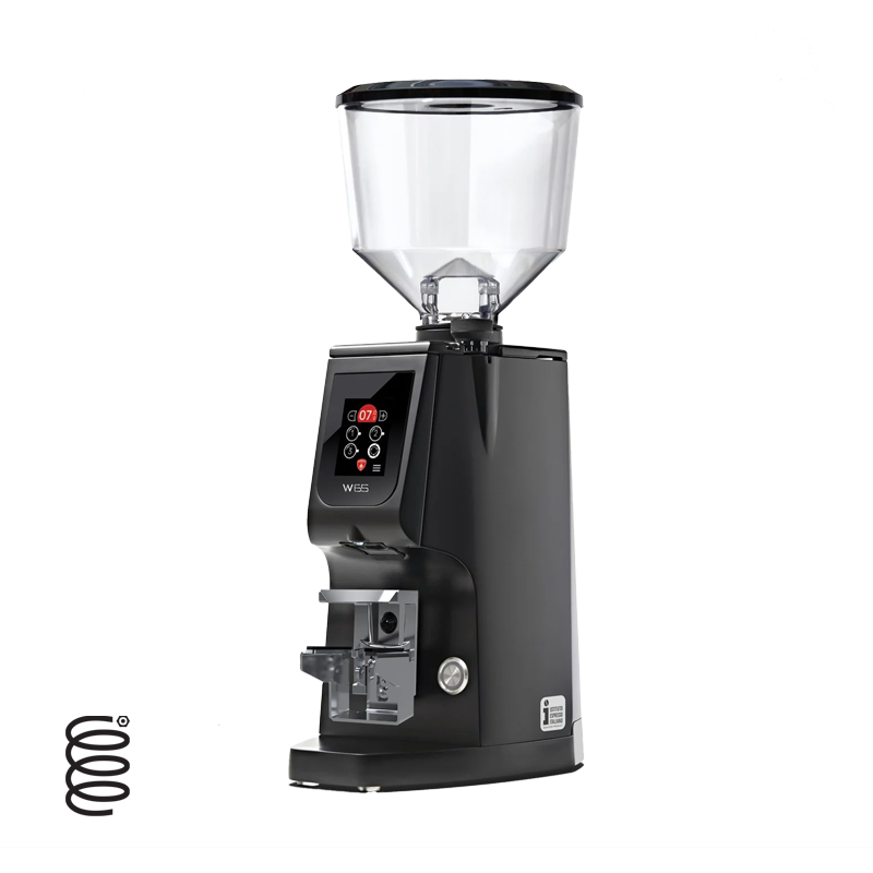 Eureka Atom W 65 Grind By Weight Espresso Grinder - Matte Black