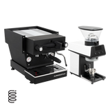 La Marzocco Linea Mini R - App Connected With PICO GRINDER BUNDLE - BLACK