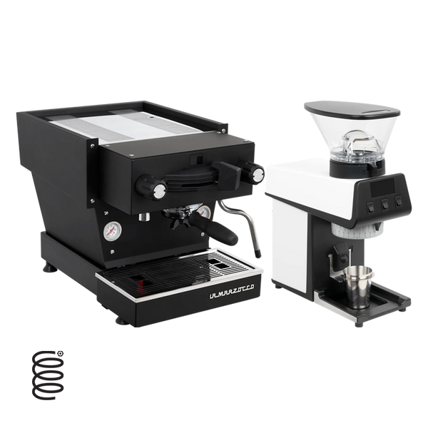 La Marzocco Linea Mini R - App Connected With PICO GRINDER BUNDLE - BLACK