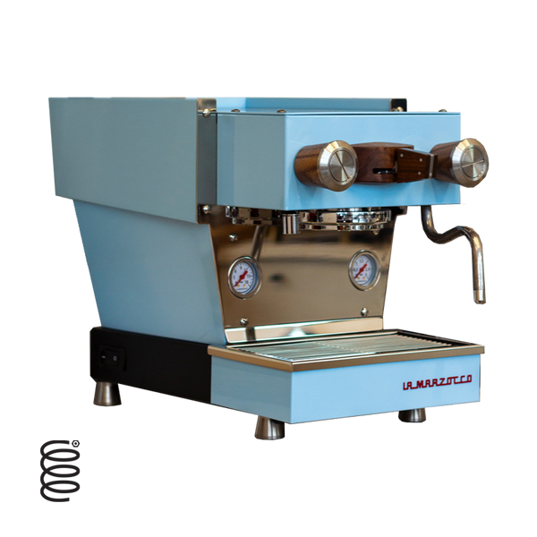 La Marzocco Linea Micra App Connected Espresso Machine- BLUE WALNUT SS IN STOCK