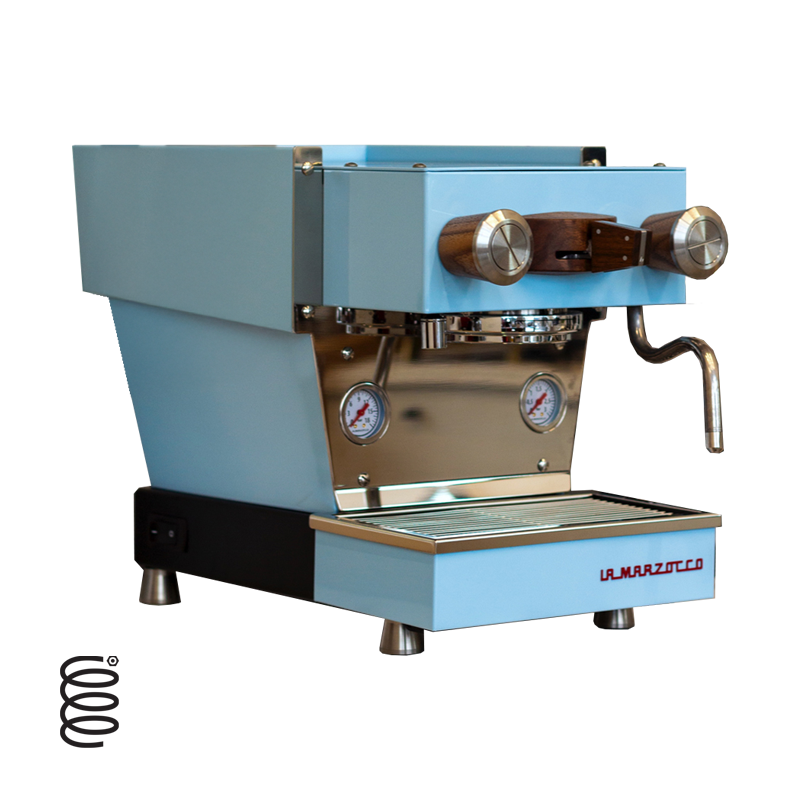 La Marzocco Linea Micra App Connected Espresso Machine- BLUE WALNUT SS IN STOCK