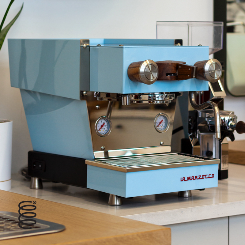 La Marzocco Linea Micra App Connected Espresso Machine- BLUE WALNUT SS IN STOCK