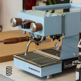 La Marzocco Linea Micra App Connected Espresso Machine- BLUE WALNUT SS IN STOCK