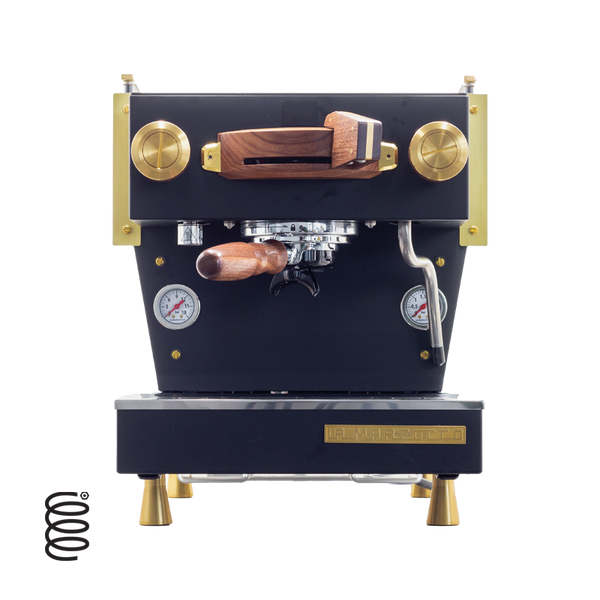 NEW La Marzocco Linea Mini R - App Connected Espresso Machine BLACK WALNUT BRASS IN STOCK