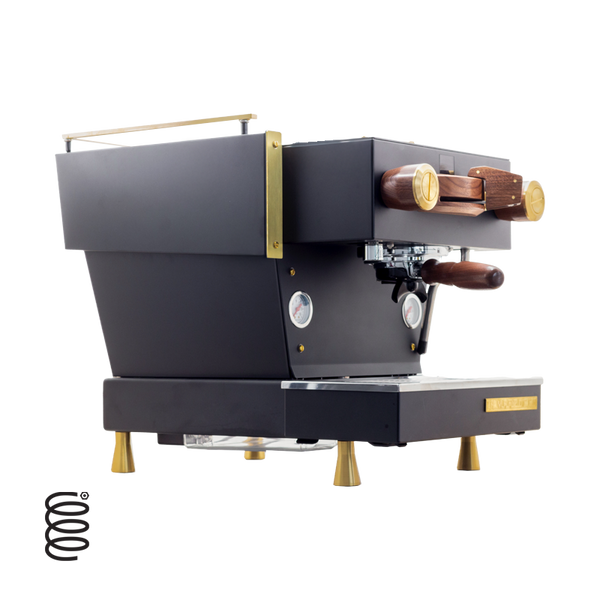 NEW La Marzocco Linea Mini R - App Connected Espresso Machine BLACK WALNUT BRASS IN STOCK