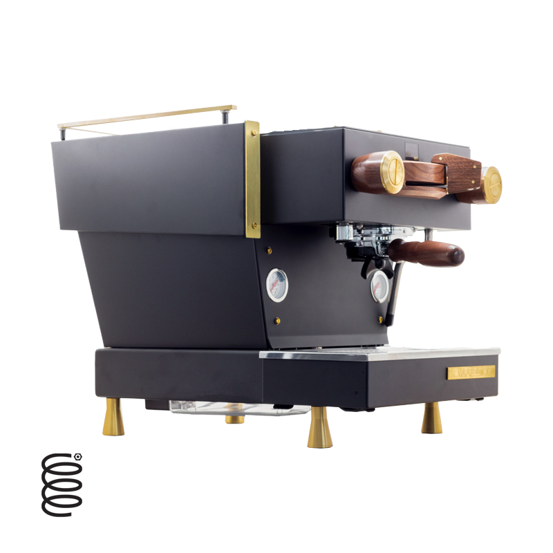 NEW La Marzocco Linea Mini R - App Connected Espresso Machine BLACK WALNUT BRASS IN STOCK