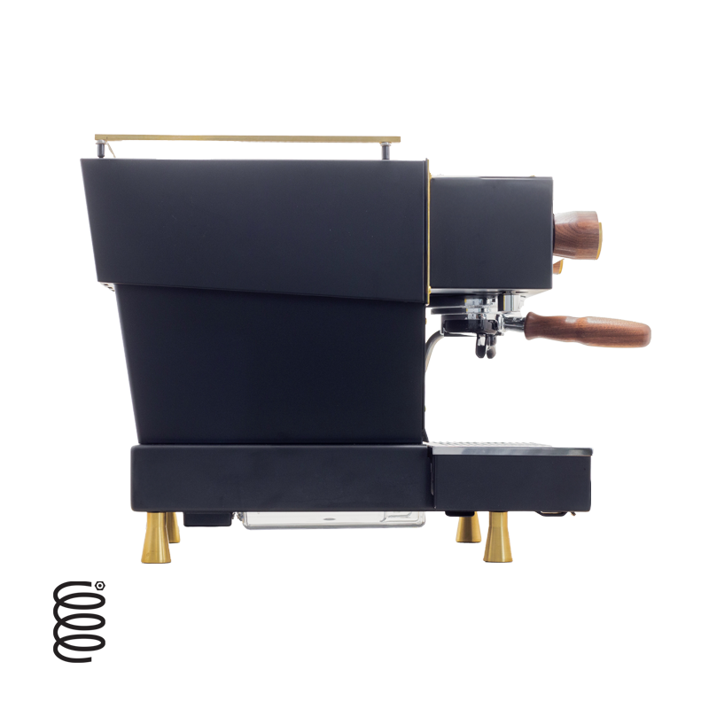 NEW La Marzocco Linea Mini R - App Connected Espresso Machine BLACK WALNUT BRASS IN STOCK