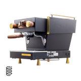 NEW La Marzocco Linea Mini R - App Connected Espresso Machine BLACK WALNUT BRASS IN STOCK