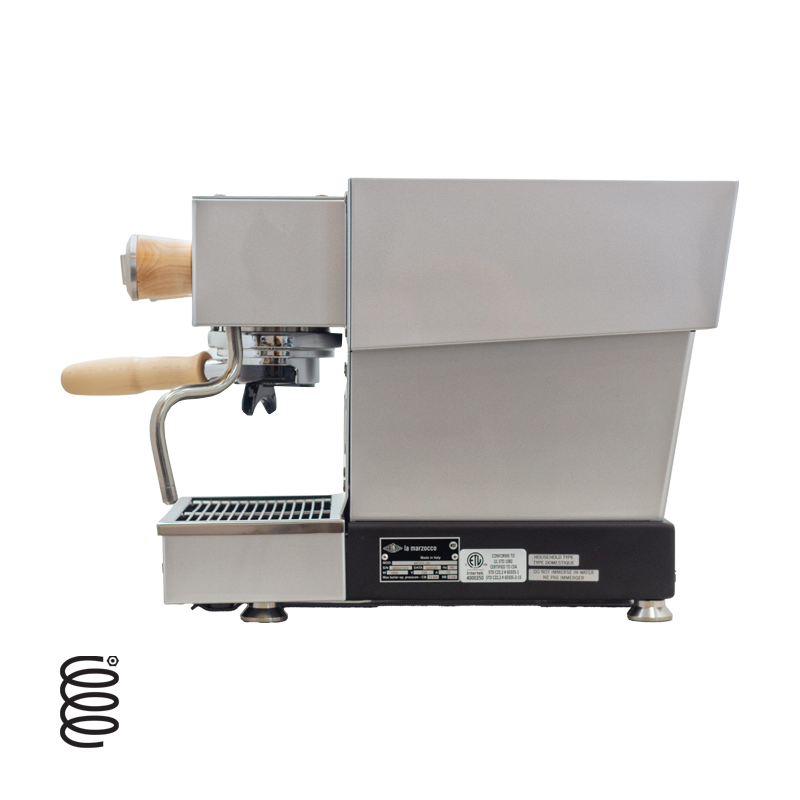 La Marzocco Linea Micra App Connected Espresso Machine- SILVER MAPLE SS IN STOCK