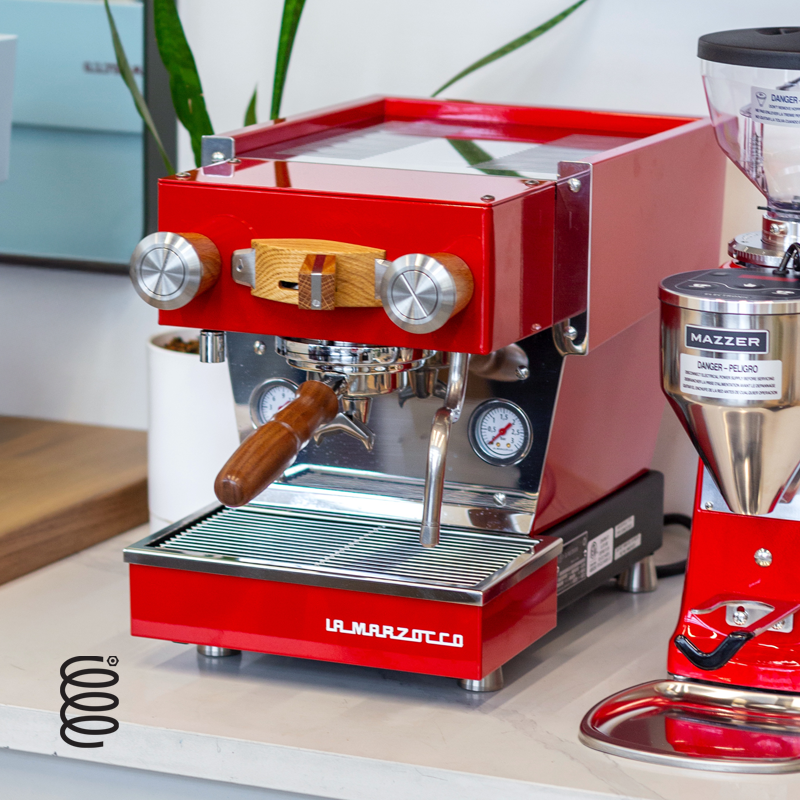 La Marzocco Linea Micra App Connected Espresso Machine- RED OAK SS IN STOCK