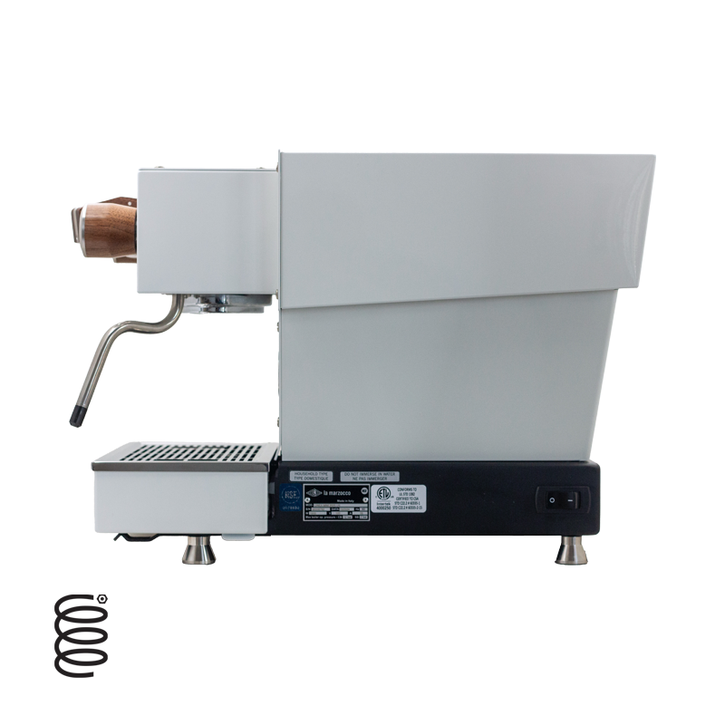 La Marzocco Linea Mini R - App Connected Espresso Machine WHITE WALNUT/SS IN STOCK