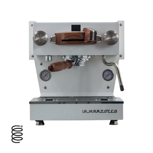 La Marzocco Linea Mini R - App Connected Espresso Machine WHITE WALNUT/SS IN STOCK