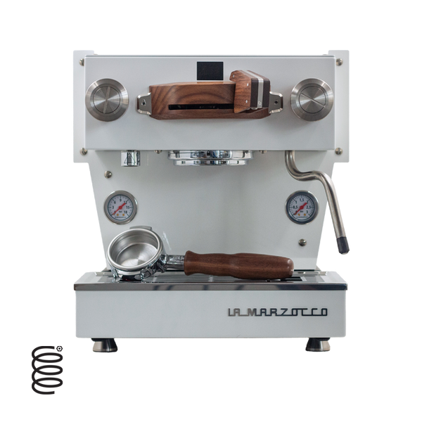 La Marzocco Linea Mini R - App Connected Espresso Machine WHITE WALNUT/SS IN STOCK