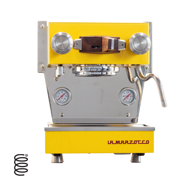 La Marzocco Linea Micra App Connected Espresso Machine- YELLOW OAK SS IN STOCK