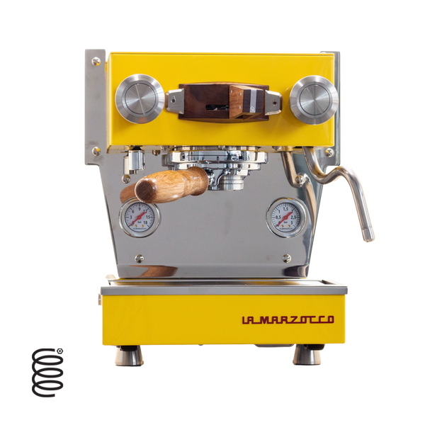 La Marzocco Linea Micra App Connected Espresso Machine- YELLOW OAK SS IN STOCK