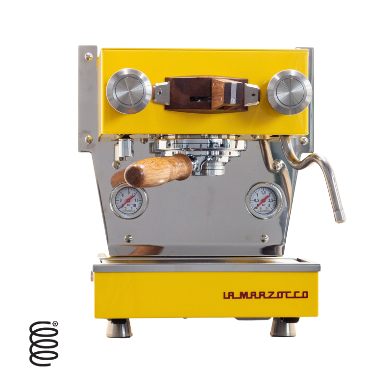 La Marzocco Linea Micra App Connected Espresso Machine- YELLOW OAK SS IN STOCK