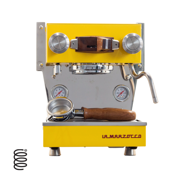 La Marzocco Linea Micra App Connected Espresso Machine- YELLOW OAK SS IN STOCK