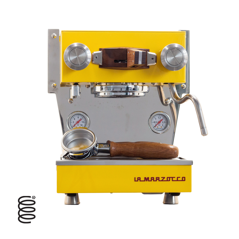 La Marzocco Linea Micra App Connected Espresso Machine- YELLOW OAK SS IN STOCK