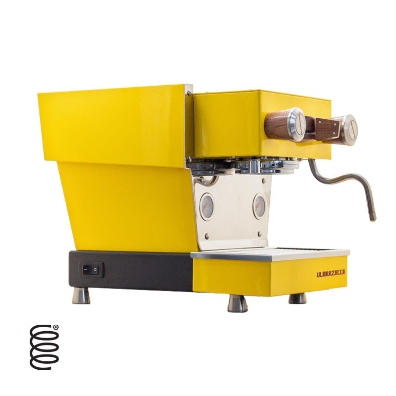 La Marzocco Linea Micra App Connected Espresso Machine- YELLOW OAK SS IN STOCK