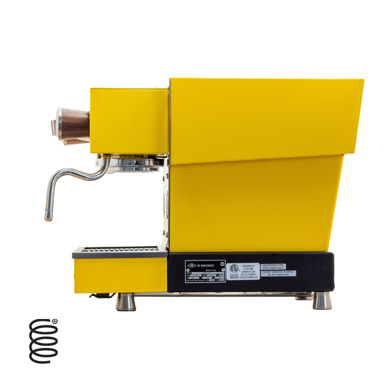 La Marzocco Linea Micra App Connected Espresso Machine- YELLOW OAK SS IN STOCK