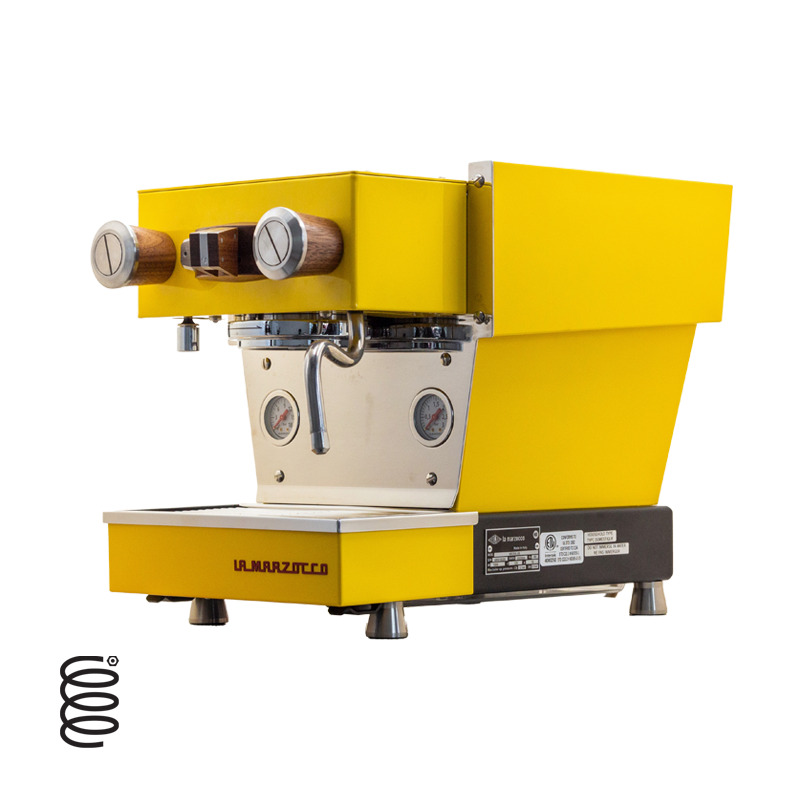 La Marzocco Linea Micra App Connected Espresso Machine- YELLOW OAK SS IN STOCK