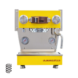 La Marzocco Linea Micra App Connected Espresso Machine- YELLOW WALNUT SS IN STOCK