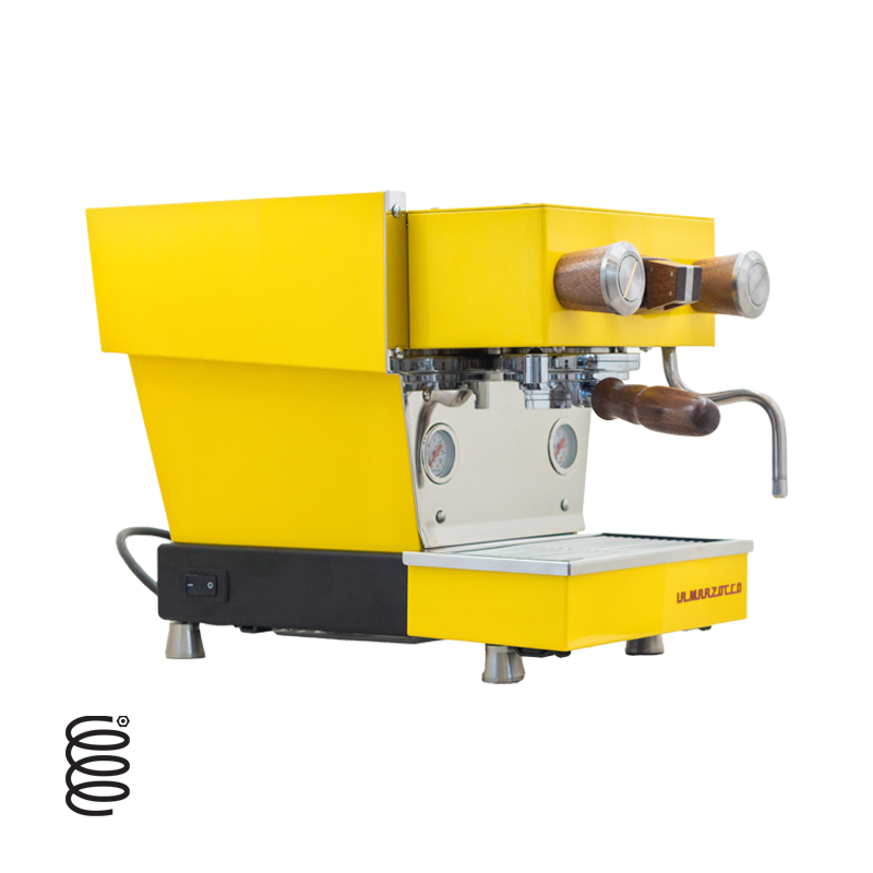 La Marzocco Linea Micra App Connected Espresso Machine- YELLOW WALNUT SS IN STOCK