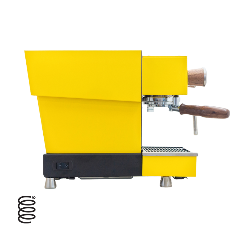 La Marzocco Linea Micra App Connected Espresso Machine- YELLOW WALNUT SS IN STOCK