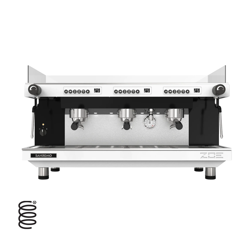 Sanremo Zoe Competition TALL THREE Group Espresso Machine – Caffe Tech ...