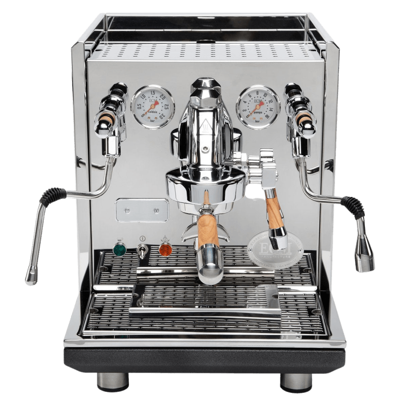 ECM Synchronika Olive Wood Espresso Machine | ECM Espresso Machine Collection | Shop CaffeTech | Best Espresso Machines