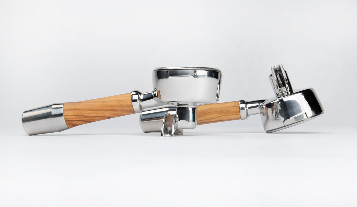 ECM Synchronika Olive Wood Espresso Machine | ECM Espresso Machine Collection | Shop CaffeTech | Best Espresso Machines