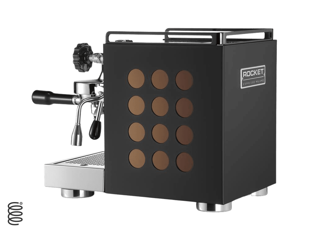 Rocket Appartamento Serie Nera Copper Stainless Steel Espresso Machine | Rocket Espresso Machine Collection | Shop CaffeTech | Best Espresso Machines