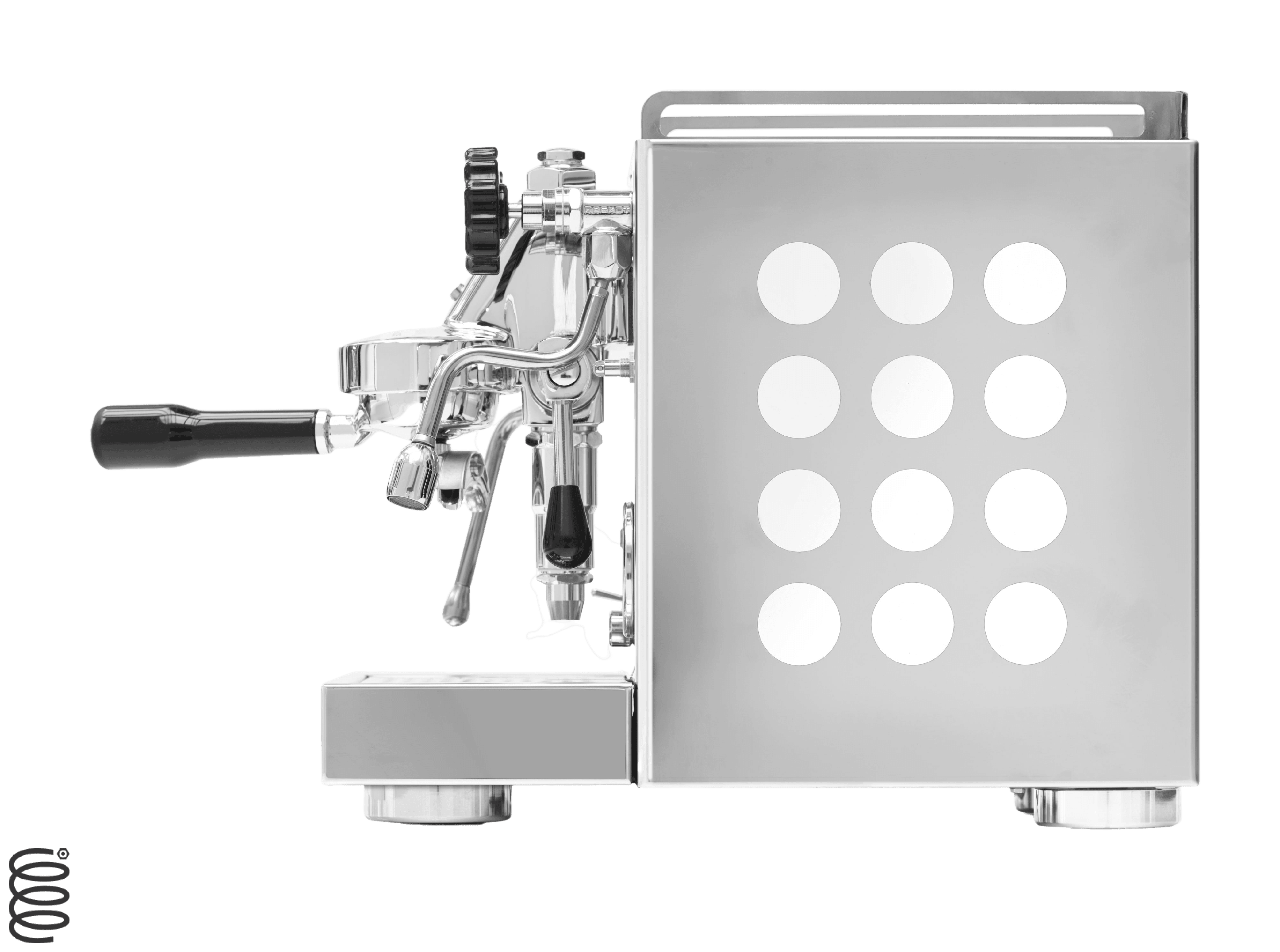 Rocket Appartamento White Stainless Steel Espresso Machine | Rocket Espresso Machine Collection | Shop CaffeTech | Best Espresso Machines