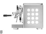 Rocket Appartamento White Stainless Steel Espresso Machine | Rocket Espresso Machine Collection | Shop CaffeTech | Best Espresso Machines