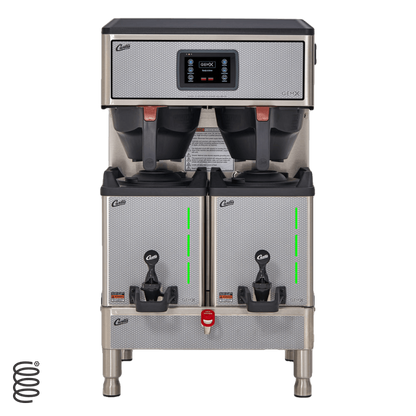 G4 GemX Gemini® IntelliFresh® Twin 1.5 Gal. Coffee Brewer with FreshTrac® Satellites - Caffe Tech Canada