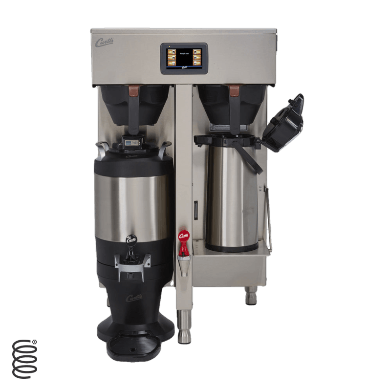G4 Twin 1.5 Gal. Coffee Brewer with Shelf - Caffe Tech Canada