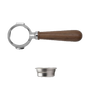Lelit Bottomless Portafilter w/ Walnut Handle - Caffe Tech Canada