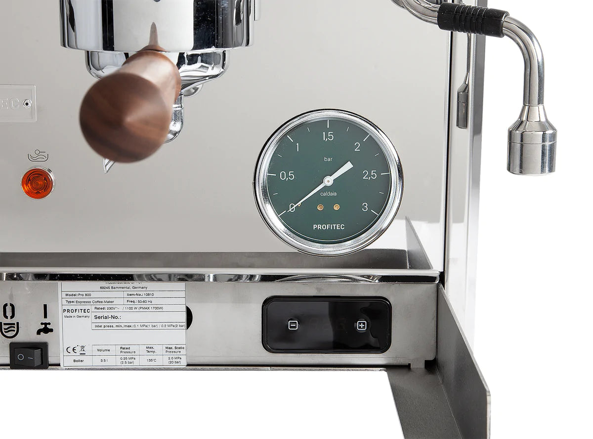 Profitec PRO 800 Wood Accents Espresso Machine | Profitec Espresso Machine Collection | Shop CaffeTech | Best Espresso Machines