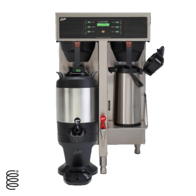 G3 Twin 1.5 Gal. Coffee Brewer with Shelf - Caffe Tech Canada