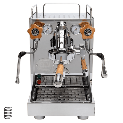 ECM Mechanika V Slim Olive Wood Espresso Machine | ECM Espresso Machine Collection | Shop CaffeTech | Best Espresso Machines