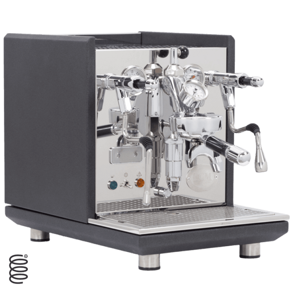 ECM Synchronika Flow Control Anthracite Espresso Machine | ECM Espresso Machine Collection | Shop CaffeTech | Best Espresso Machines