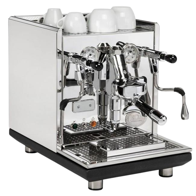 ECM Synchronika Olive Wood Espresso Machine | ECM Espresso Machine Collection | Shop CaffeTech | Best Espresso Machines