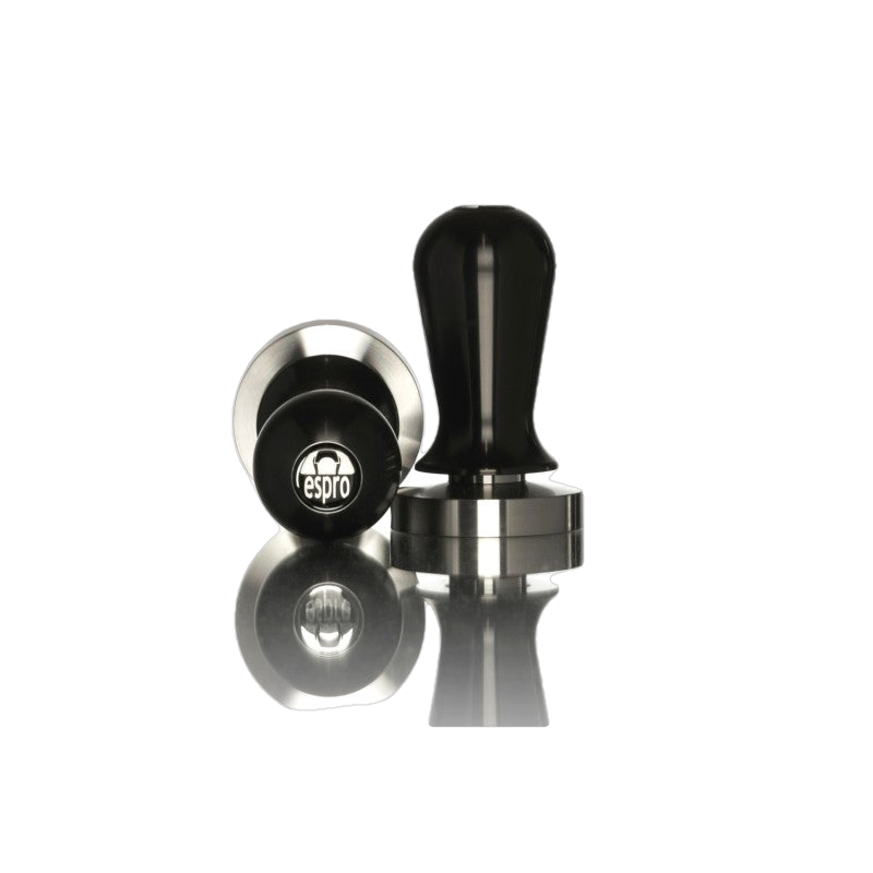 ESPRO CALIBRATED TAMPER - FLAT BLACK HANDLE - Caffe Tech Canada