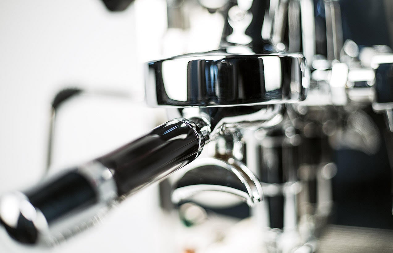 ECM Mechanika V Slim Olive Wood Espresso Machine | ECM Espresso Machine Collection | Shop CaffeTech | Best Espresso Machines